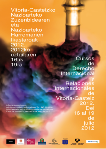 Cursos Vitoria-Gasteiz 2012
