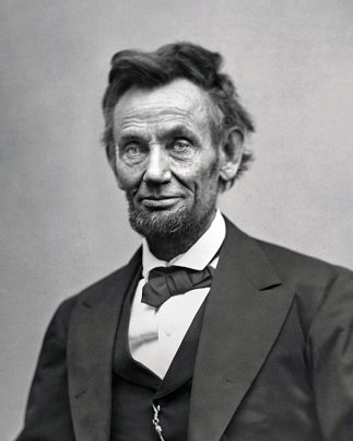 150 años del discurso del Presidente Lincoln: del pueblo, por el pueblo, para el pueblo.
